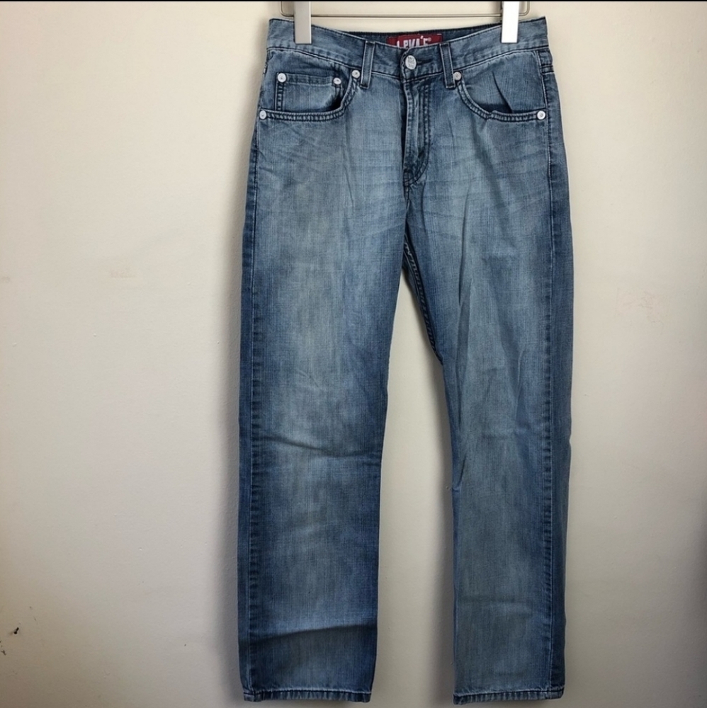 Levi’s size 28 x 28 514 slim straight blue jeans